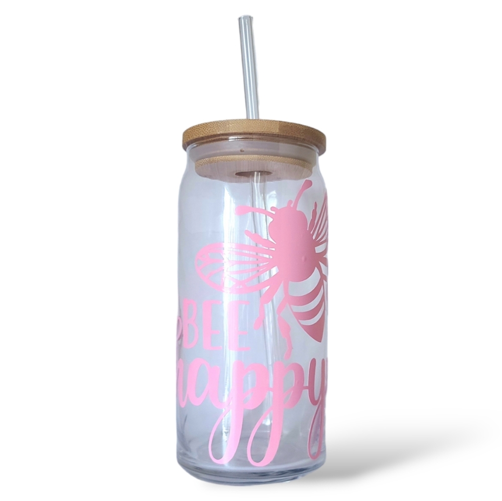 Customized Glass Tumbler